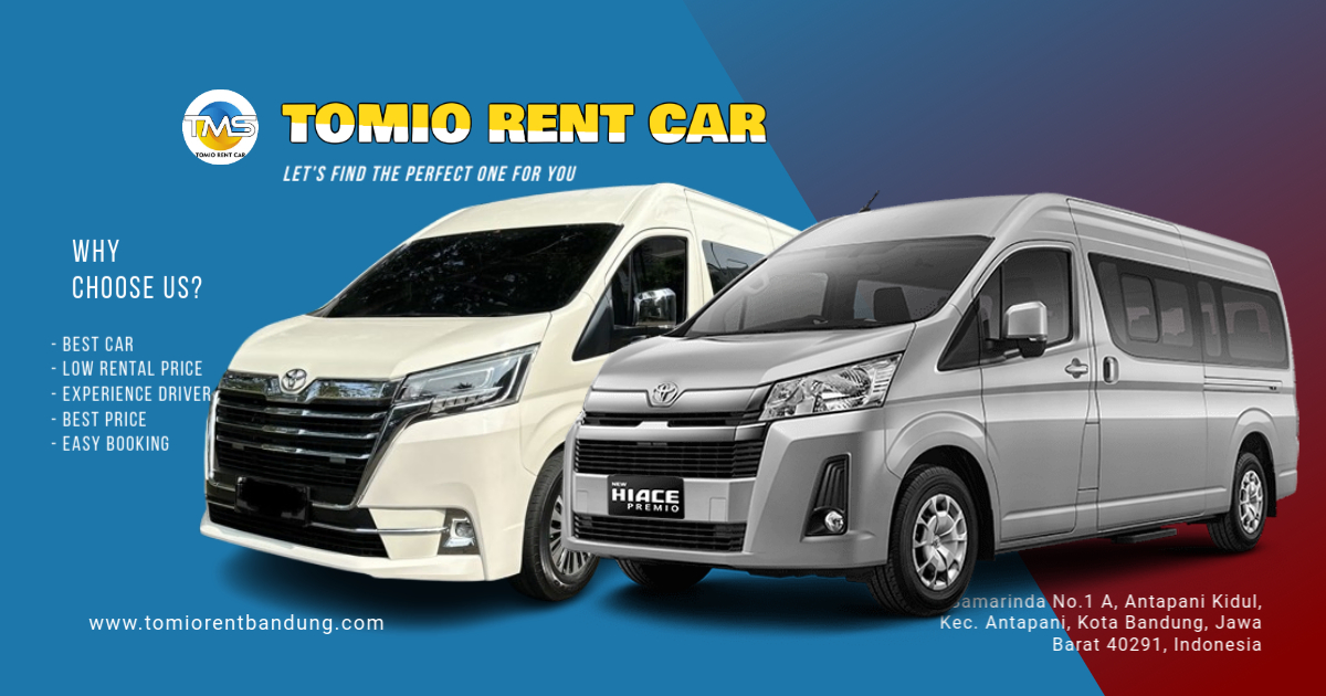 Sewa Hiace Premio Bandung Full AC, Kursi Reclining, Nyaman untuk Perjalanan Jauh