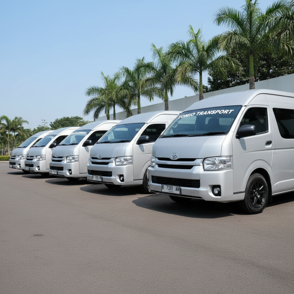 sewa mobil hiace commuter premio cirebon