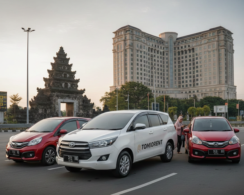 pusat operasional Tomiorent rental mobil cirebon terpercaya yang berlokasi di ciperna