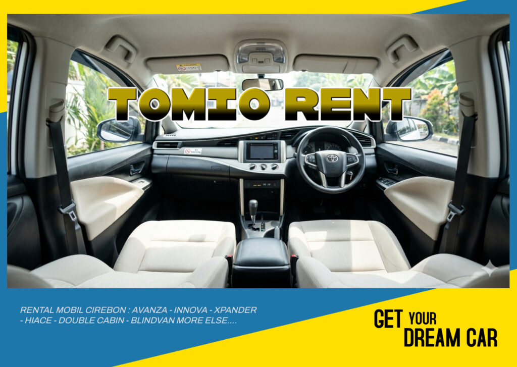 Rental Mobil Cirebon Bebas Asap Rokok Interior kabin rental mobil Cirebon bebas asap rokok yang bersih, rapi, dan harum di Tomio Rent.